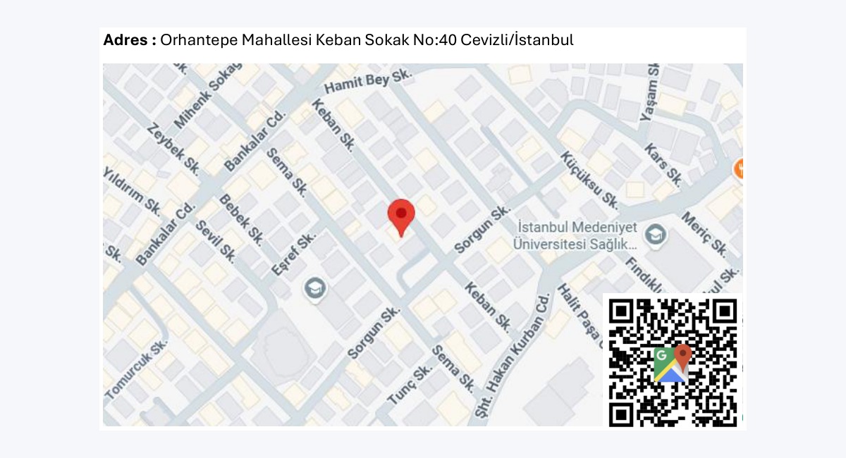 NeoTeknik konum haritası